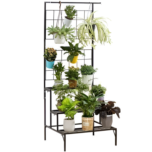 Vertical Garden Plant Stand – Black, White & Green Variants