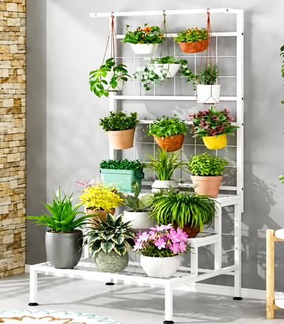 Vertical Garden Plant Stand – Black, White & Green Variants