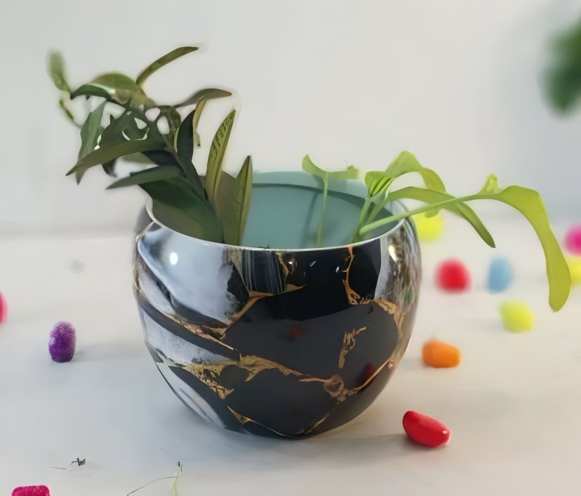 Printed Metal Pots