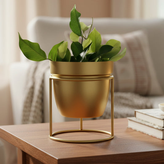 Round Cylinder Stand Planter