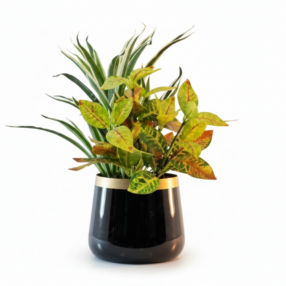 Round Metal Planter