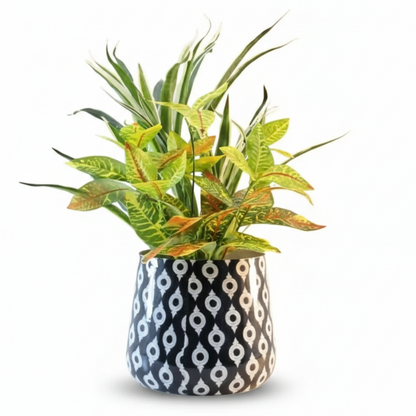 Round Metal Planter
