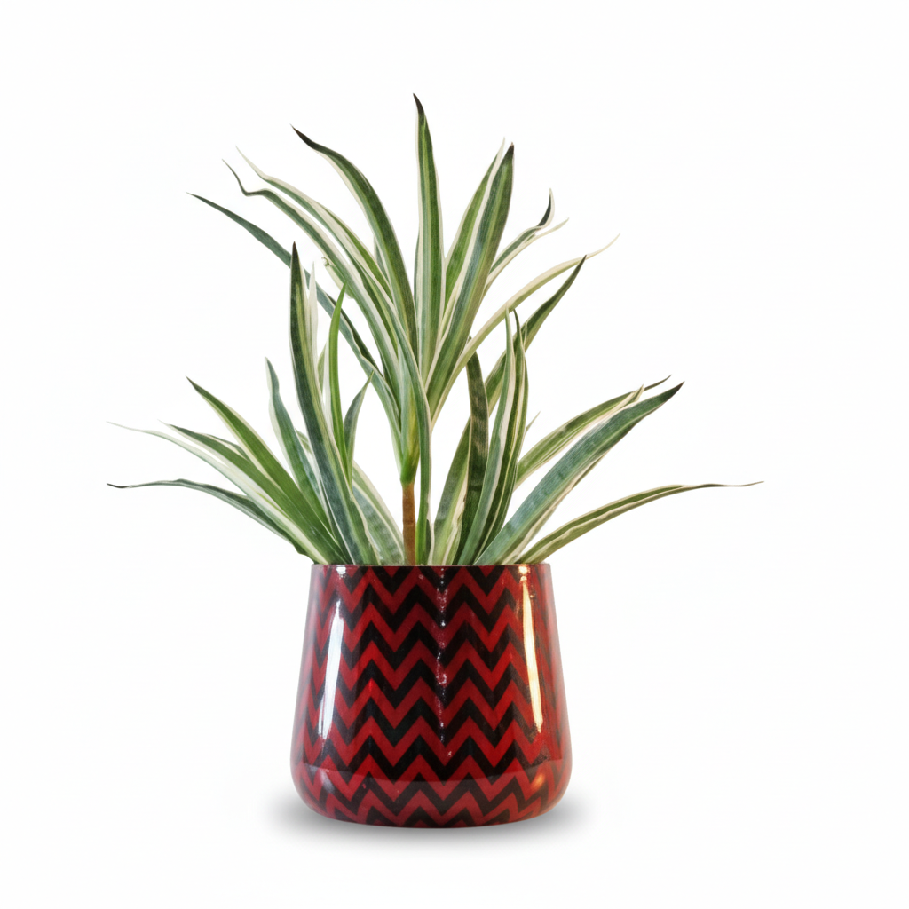 Round Metal Planter