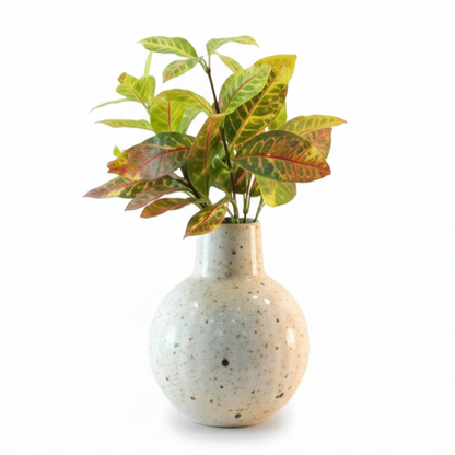 Globe Metal Vase Planter – Narrow Neck Design