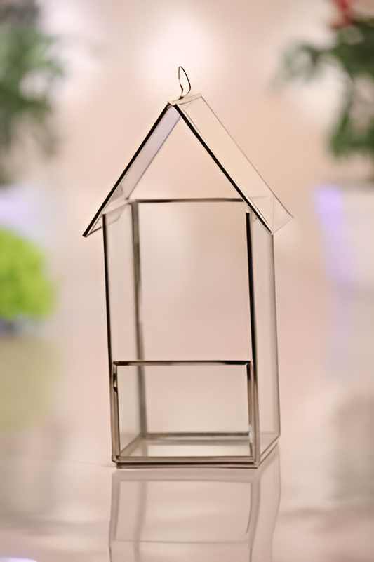 Hut Shaped Glass Terrarium