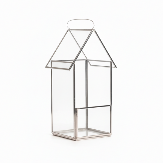Hut Shaped Glass Terrarium