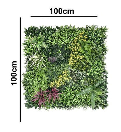 Colourful Jungle Vertical Garden 100cmx100cm