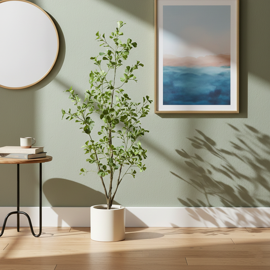 Ficus Tree Faux Plant – 63″- Lush Greenery for Home & Office