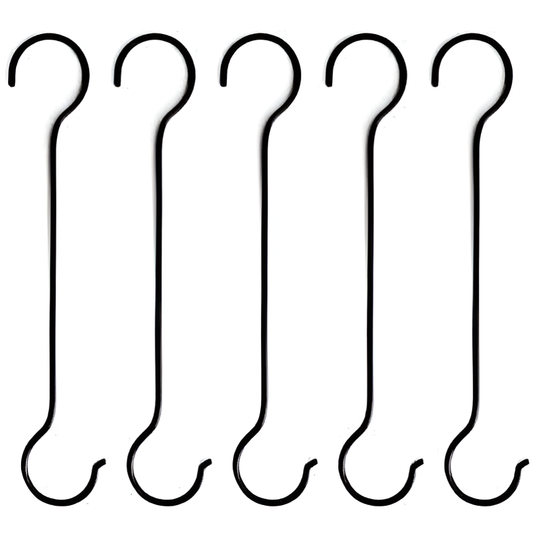Medium S Hook – Set of 10 Iron Hangers