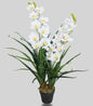 Premium Orchid Faux Plant – Elegant Artificial Flower for Home And Office Décor 35.43-Inch