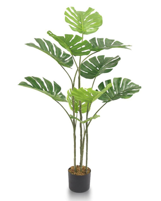 Premium Monstera Artificial Plant 47.24-Inch – Lifelike Tropical Decor for Home & Office
