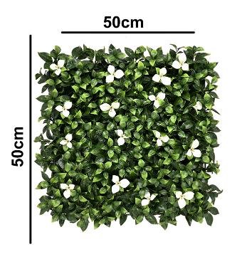 White Gardenia Vertical Garden 50cmx50cm