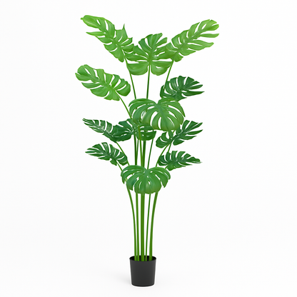 Premium Artificial Monstera Deliciosa Tree 63"