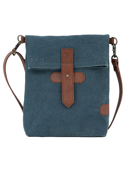 Artaflora – 100% Cotton Canvas Small Messenger Crossbody Vintage Sling Bag with Stylish Design for Women