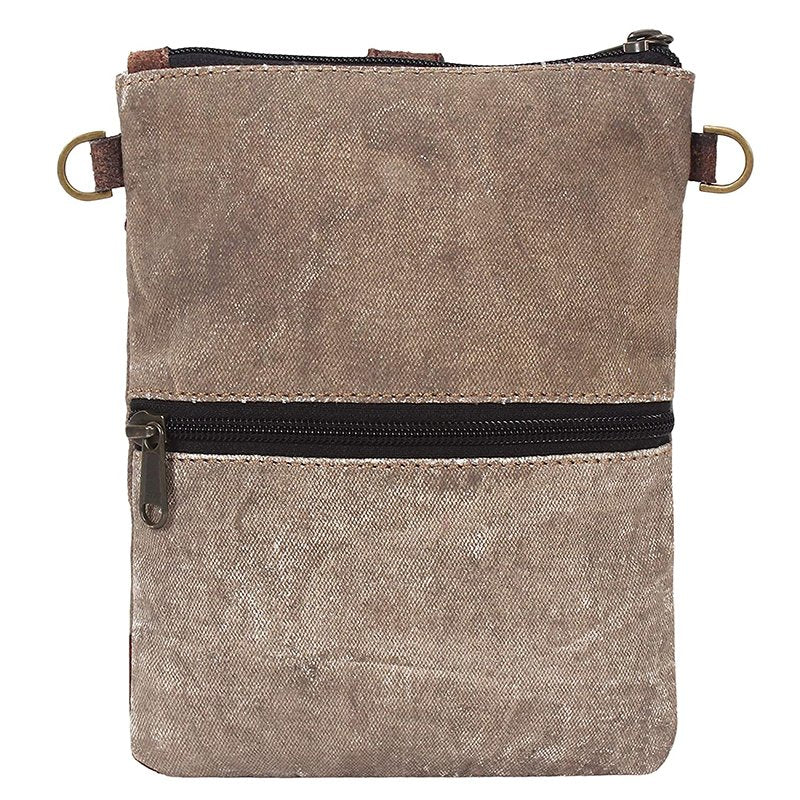 Artaflora – 100% Cotton Canvas Small Sling Crossbody Bag with Stylish Design for Women