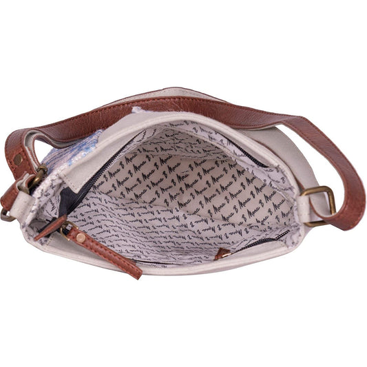 Artaflora – Medium Canvas Messenger Crossbody Bag with Stylish Design for Women