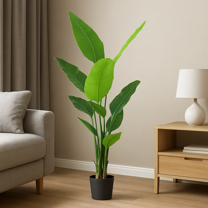 Premium Artificial Traveler's Palm Tree 62.9"