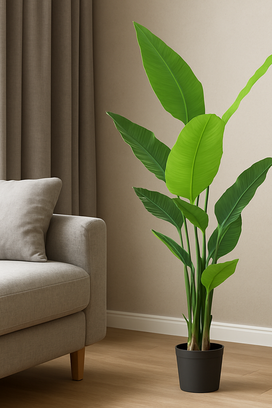 Premium Artificial Traveler's Palm Tree 62.9"
