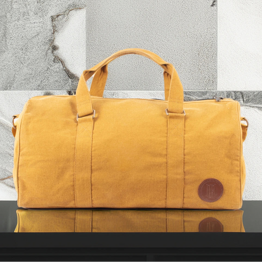 Ayn Duffle Bag For Men & Women 30L – Mustard