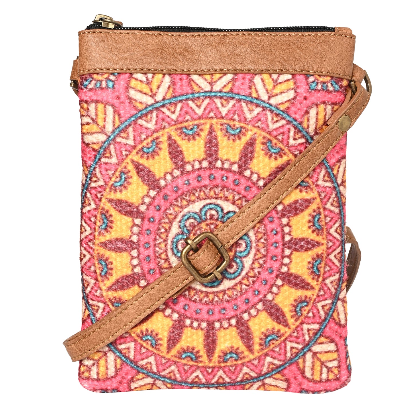 Mandala Crossbody Sling Bag For Women