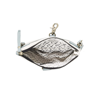 Artaflora – Women’s and Girls Finley Canvas Bag Recycled Sling Bag (Ocean) (Blue)