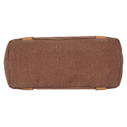 Artaflora – Color Block Handbag: Brown