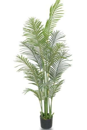 Artificial Tropical Palm Tree – 70.87″ Tall Faux Palm for Home And Office Decor