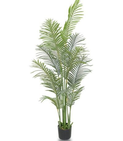 Artificial Tropical Palm Tree – 70.87″ Tall Faux Palm for Home And Office Decor