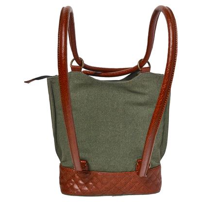 Artaflora – Two in One Convertible Tote: Forest – (M-2509)