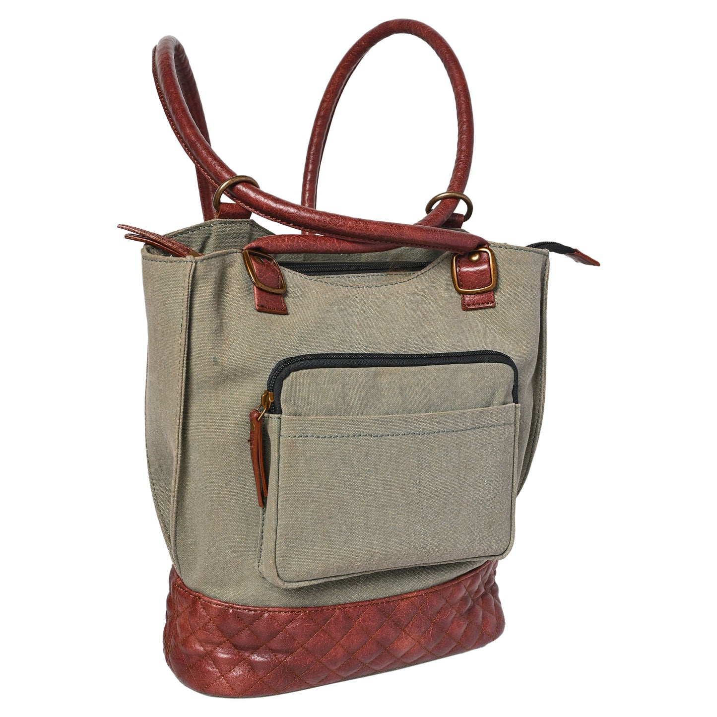Artaflora – Two in One Convertible Handbag : Agean