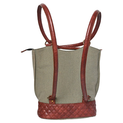 Artaflora – Two in One Convertible Handbag : Agean