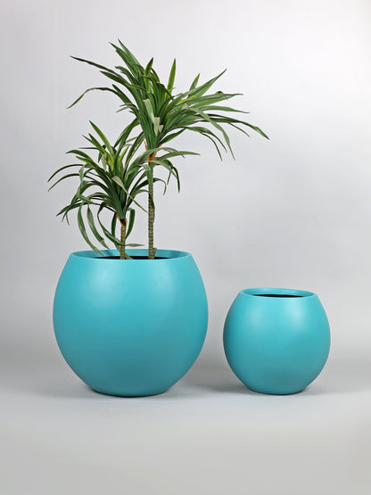 Ball Matt Fiberglass Planter