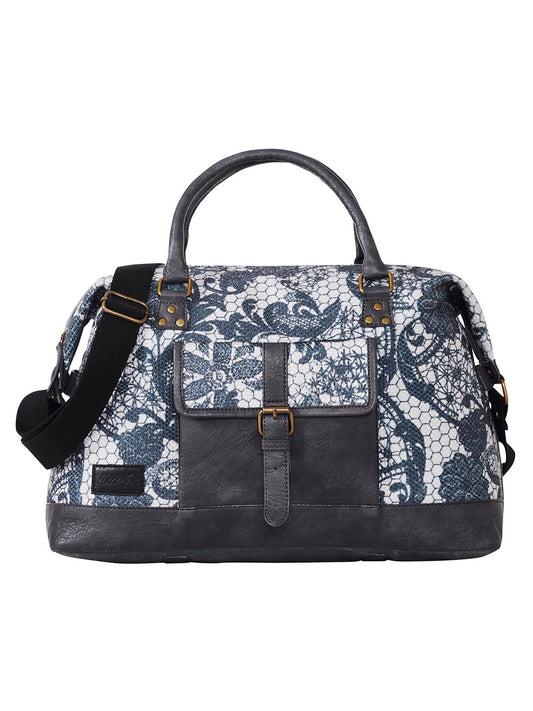 Grey Vine Duffle Bag For Men & Women