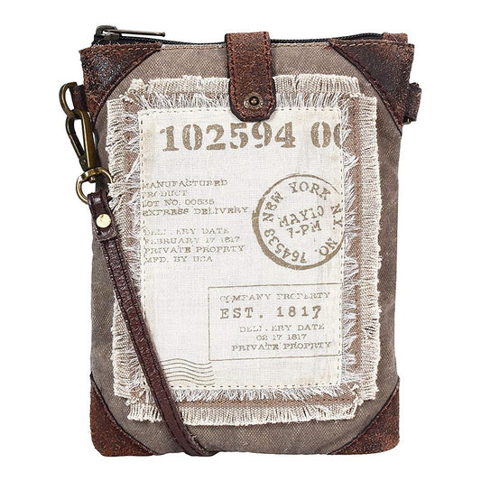 Artaflora – 100% Cotton Canvas Small Sling Crossbody Bag with Stylish Design for Women