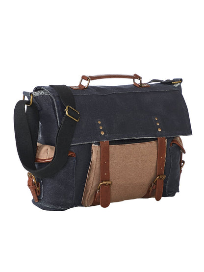 Sebastian Laptop messenger Bag For Men & Women – Navy