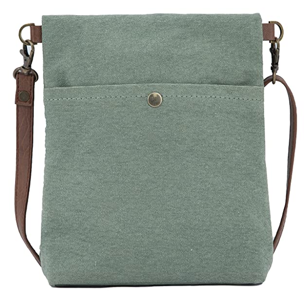 Artaflora – 100% Cotton Canvas Small Messenger Crossbody Vintage Sling Bag with Stylish Design for Women