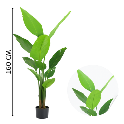 Premium Artificial Traveler's Palm Tree 62.9"