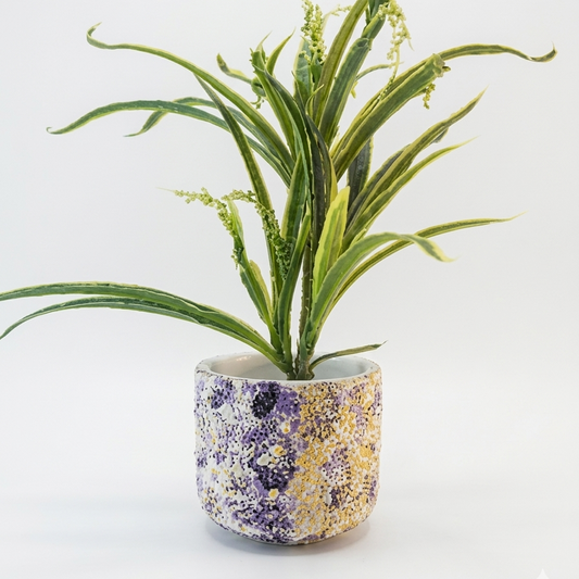 Celestial Dots Terracotta Planter
