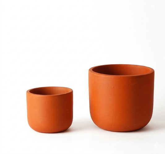 Rustic Hearth Terracotta Planter Set
