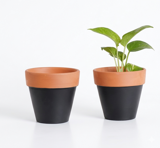 Dual-Tone Terra Planter Set