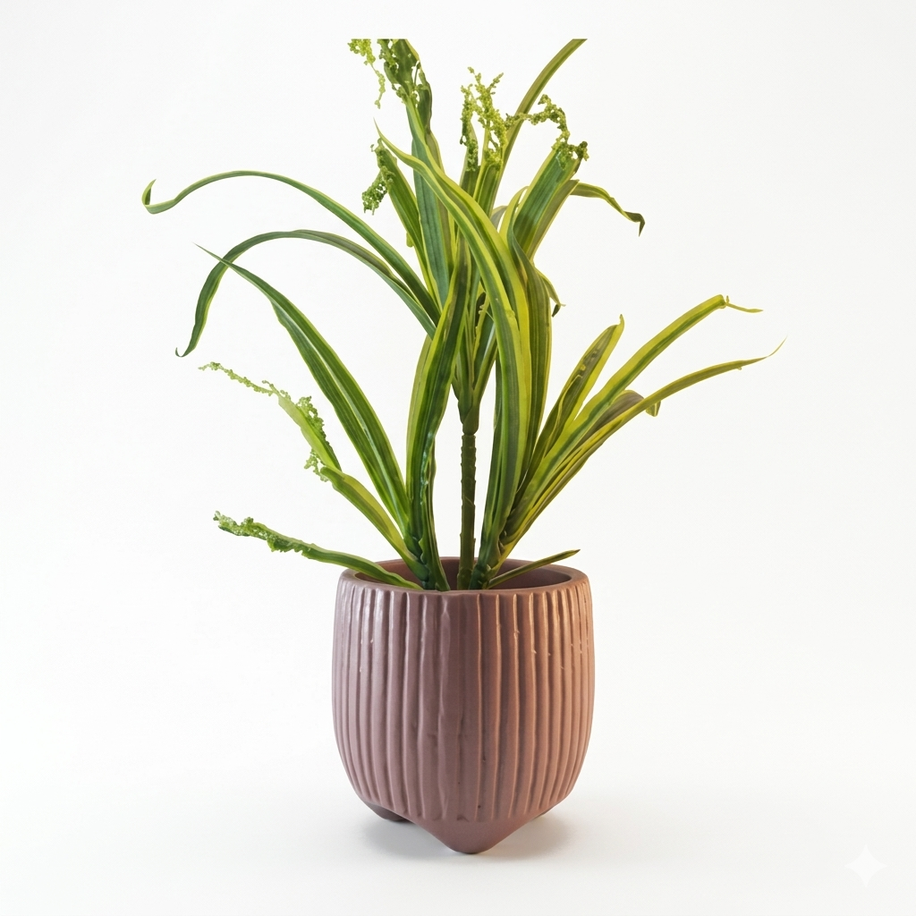 Midnight Warli Terracotta Planter