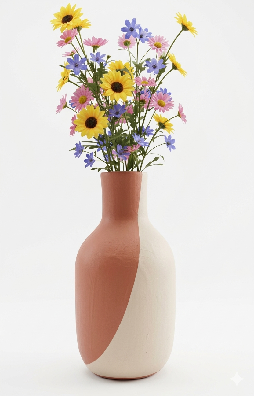 Vine Necklace Terracotta Planter