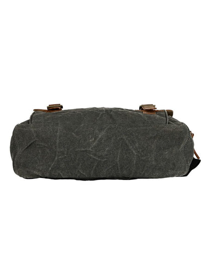 Flap Backpack Bag For Men & Women – Black