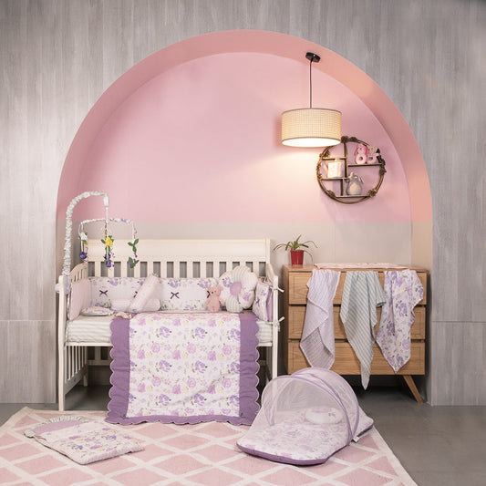 6-Pc Cot Bedding Set
