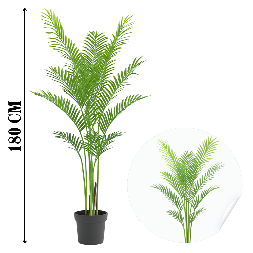Premium Artificial Areca Palm Tree 71"