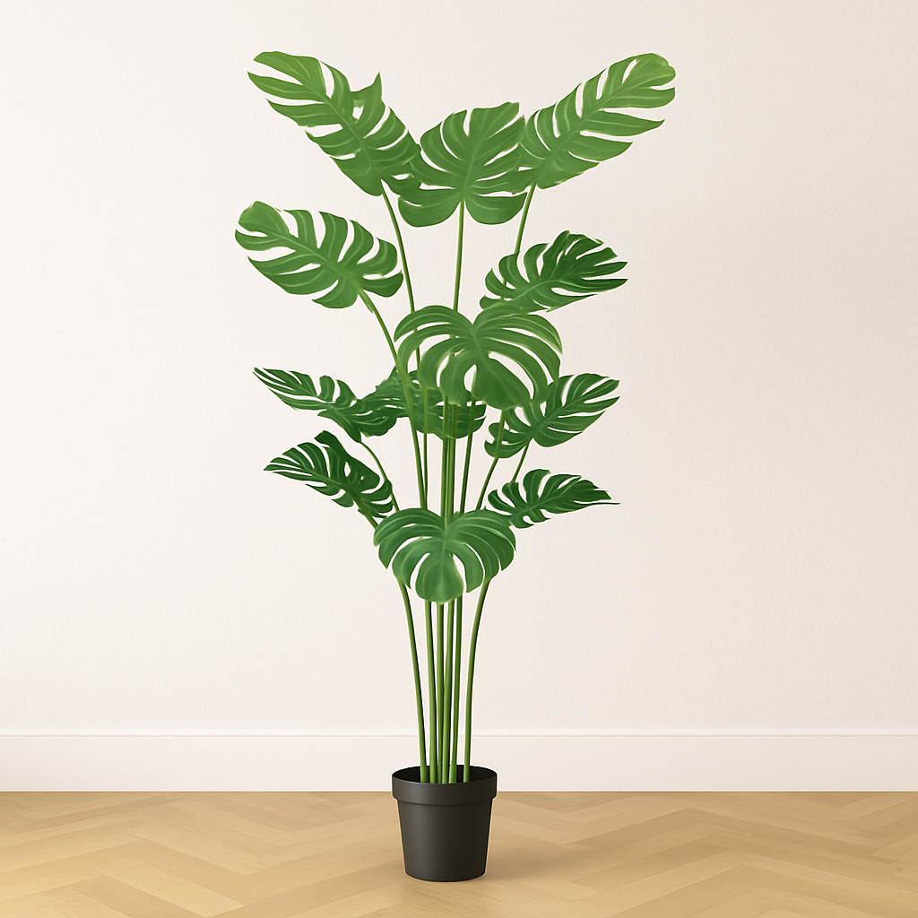 Premium Artificial Monstera Deliciosa Tree 63"