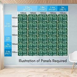 White Spring Vertical Garden 100cmx100cm