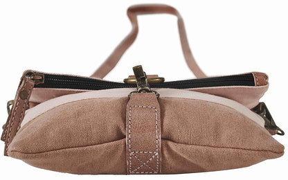 Artaflora – Finley Canvas Bag Recycled Sling Bag For Women and Girls (Black)