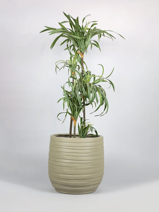 Cone Matt Fiberglass Planter