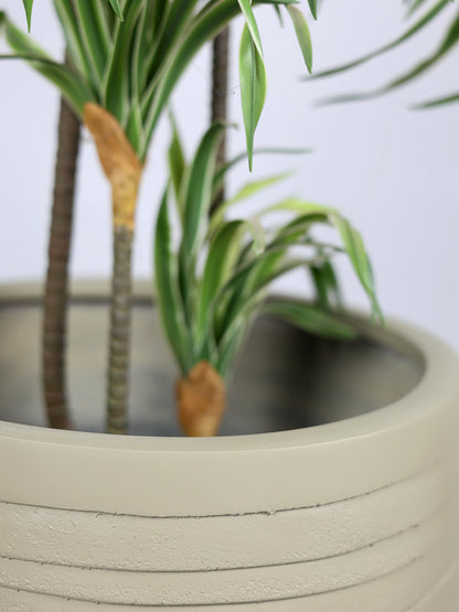 Cone Matt Fiberglass Planter